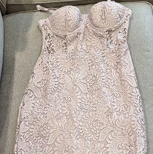 Bebe Lace dress